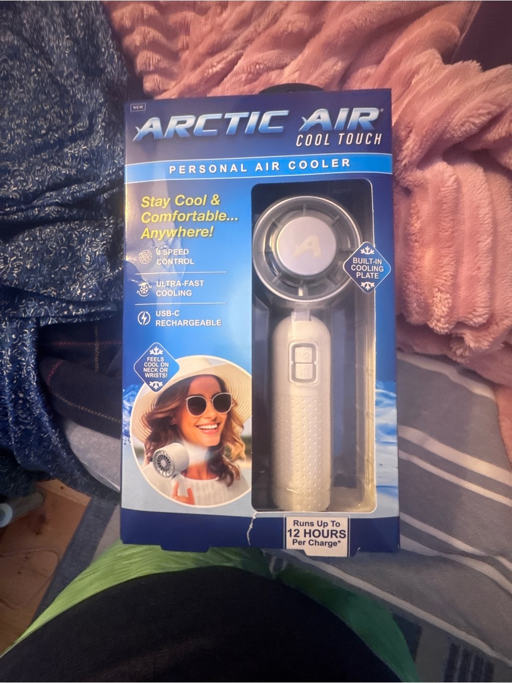 Arctic Air Cool Touch Personal Air Cooler - White